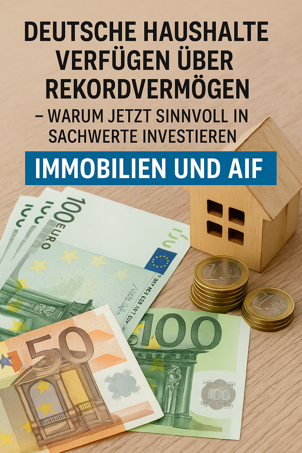 Deutsche Haushalte verfügen über so viel Geld wie nie – jetzt sinnvoll in Sachwerte investieren